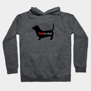 I Love My Dog Hoodie